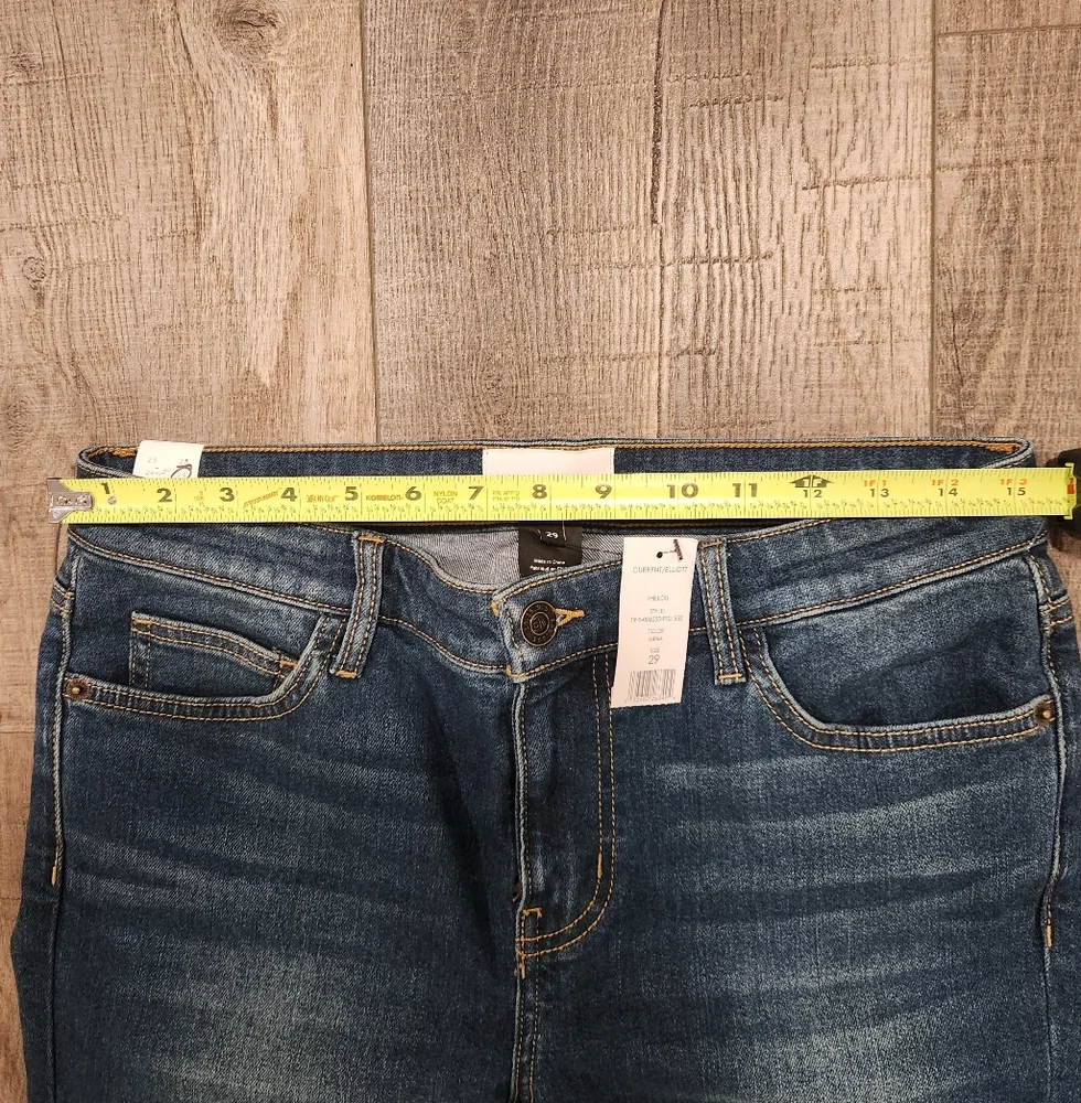 Current/Elliott The Lou 10:15 95 Boot‎ Cut Dark Blue Jeans SIZE: 29